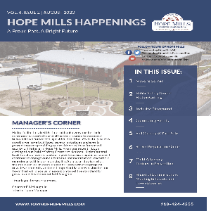 Pages from Hope Mills Happenings Vol. 4 Aug 23