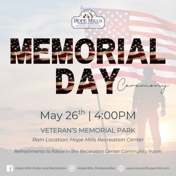 2025 Memorial Day Newsflash Image