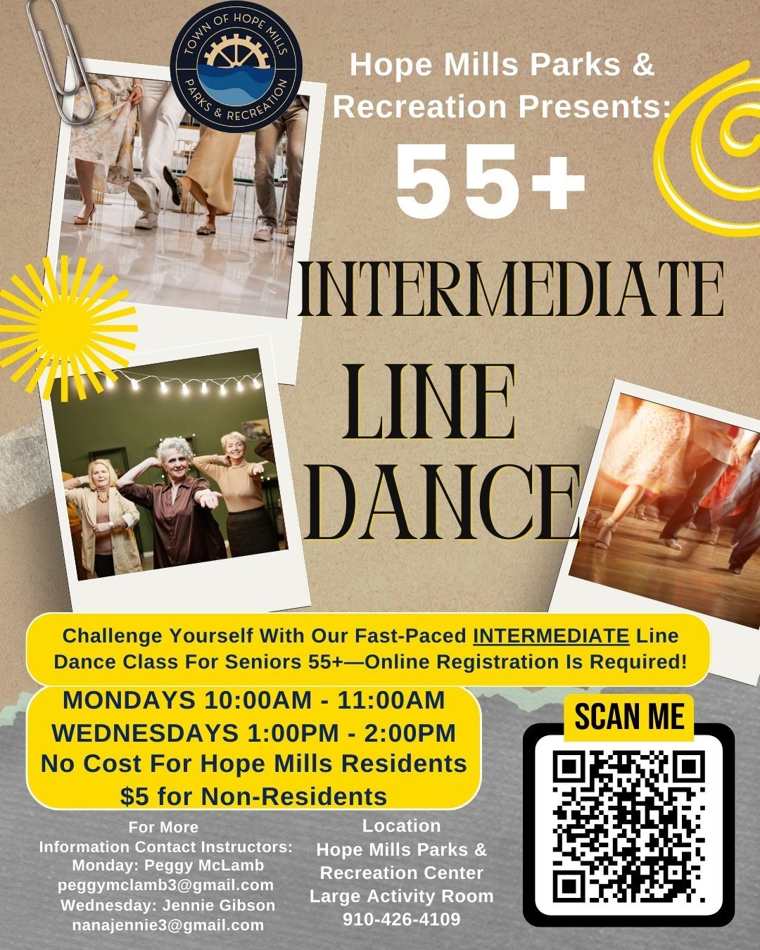 Intermediate Line Dance