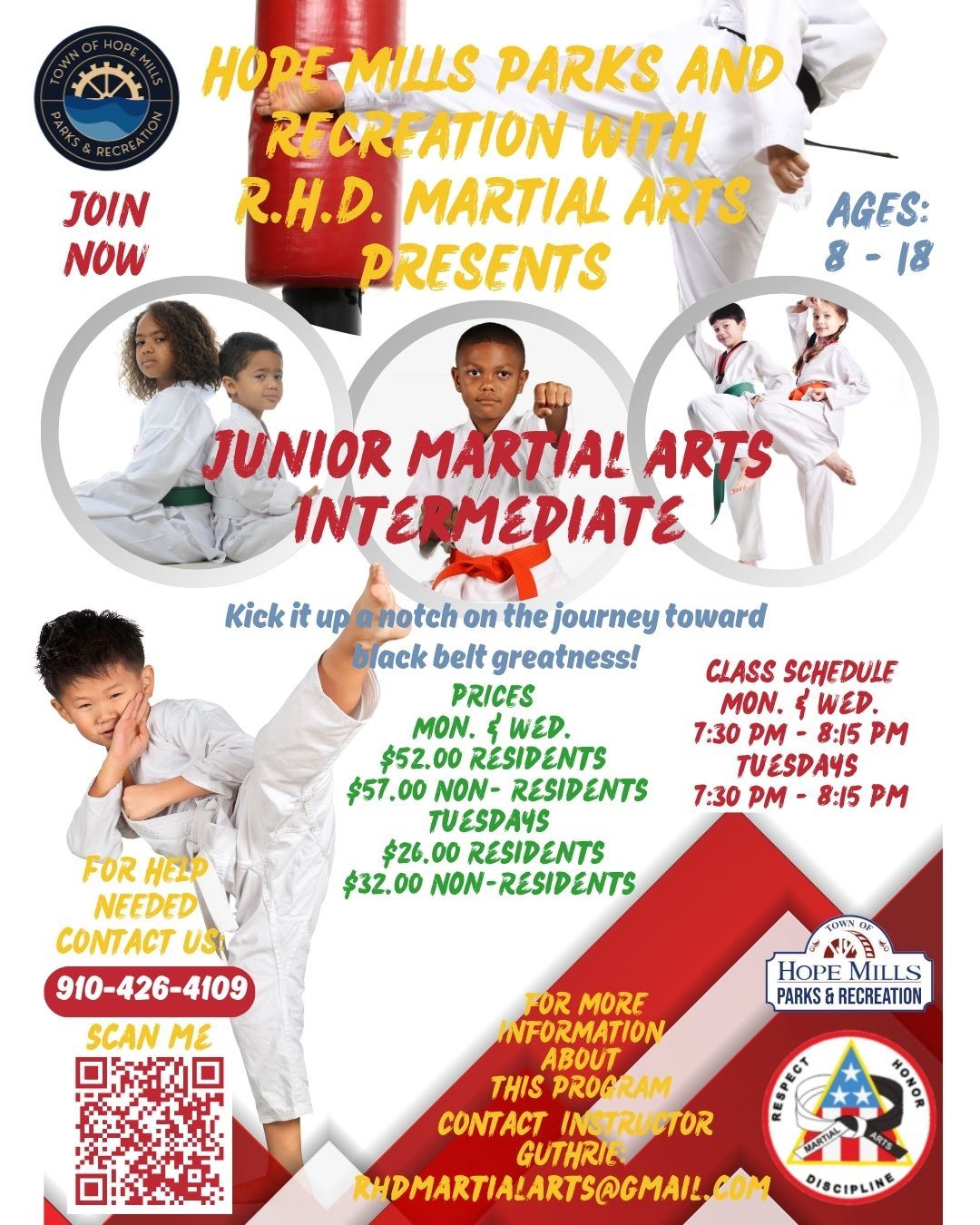 Junior Martial Arts Intermediate
