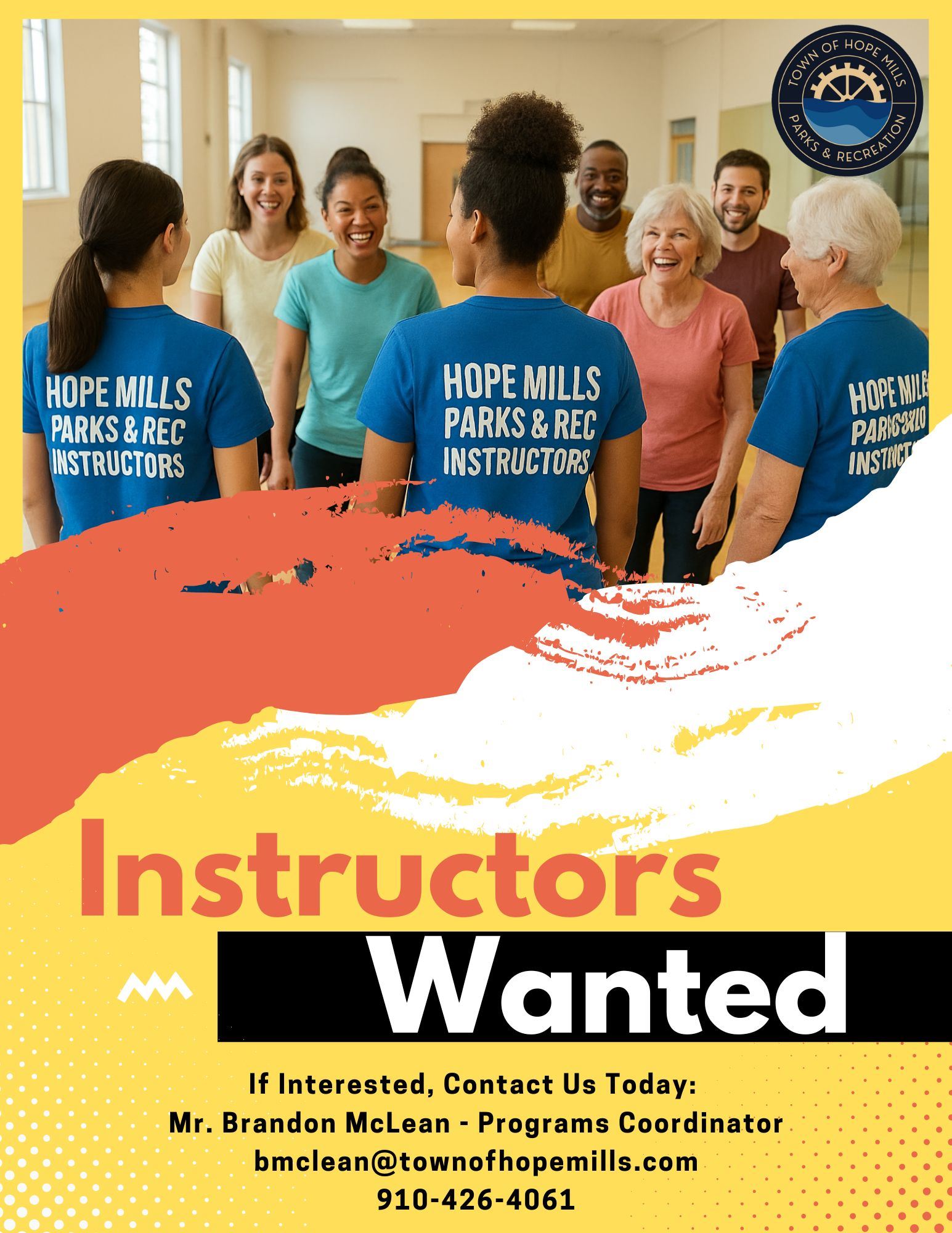 Instructors Wanted