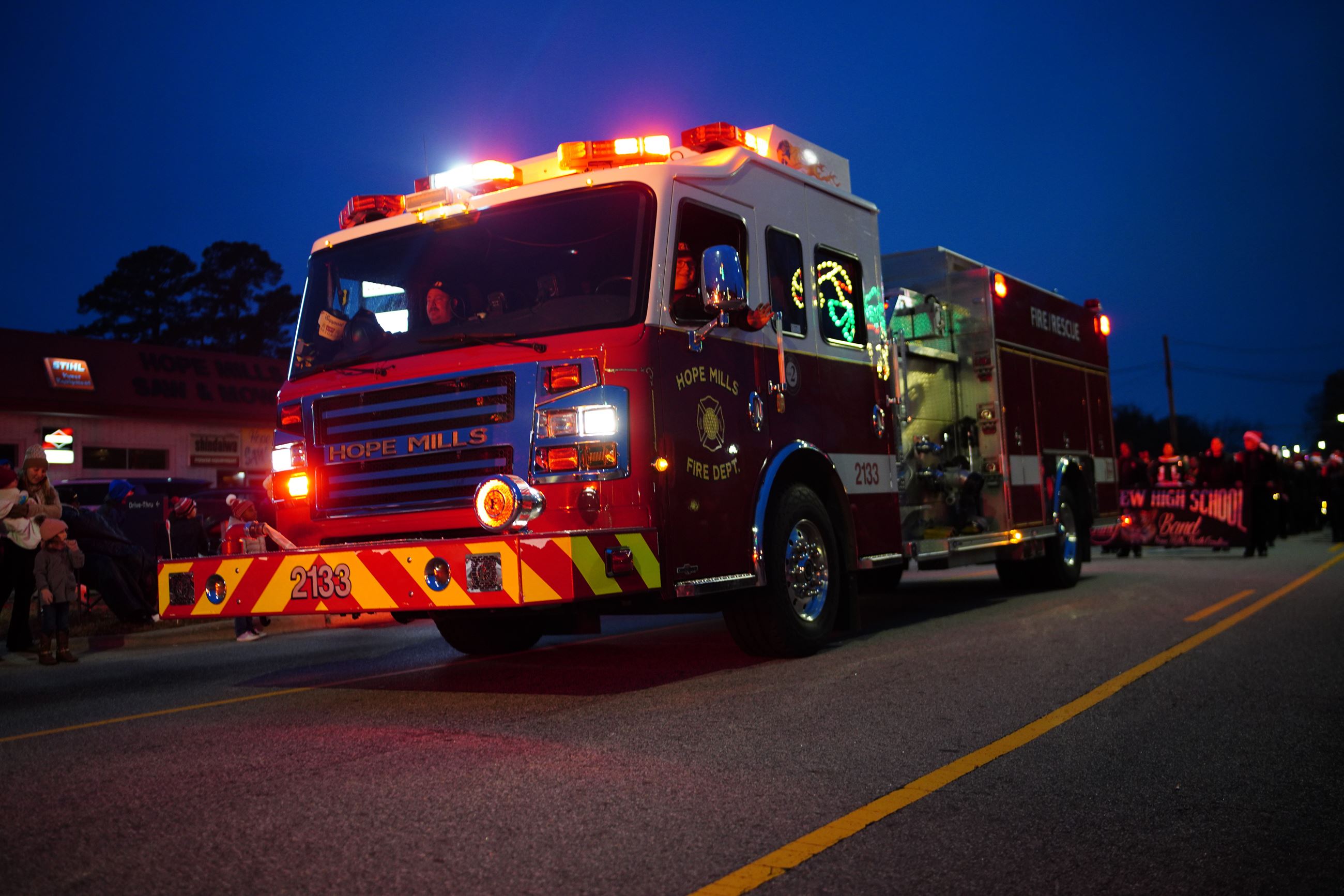 Christmas Parade Setup-105