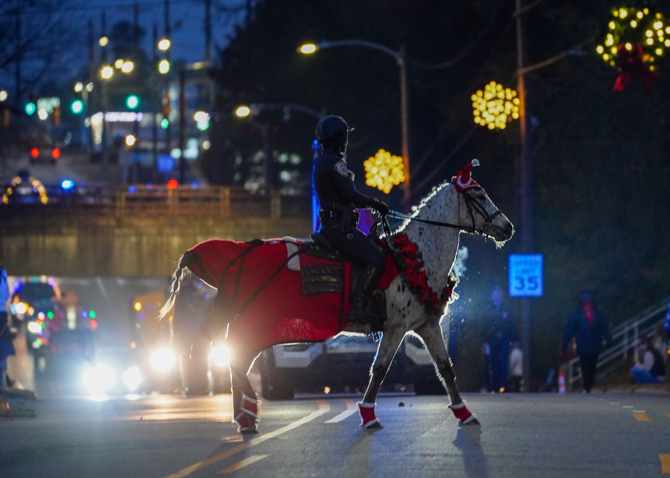 Christmas Parade Setup-286