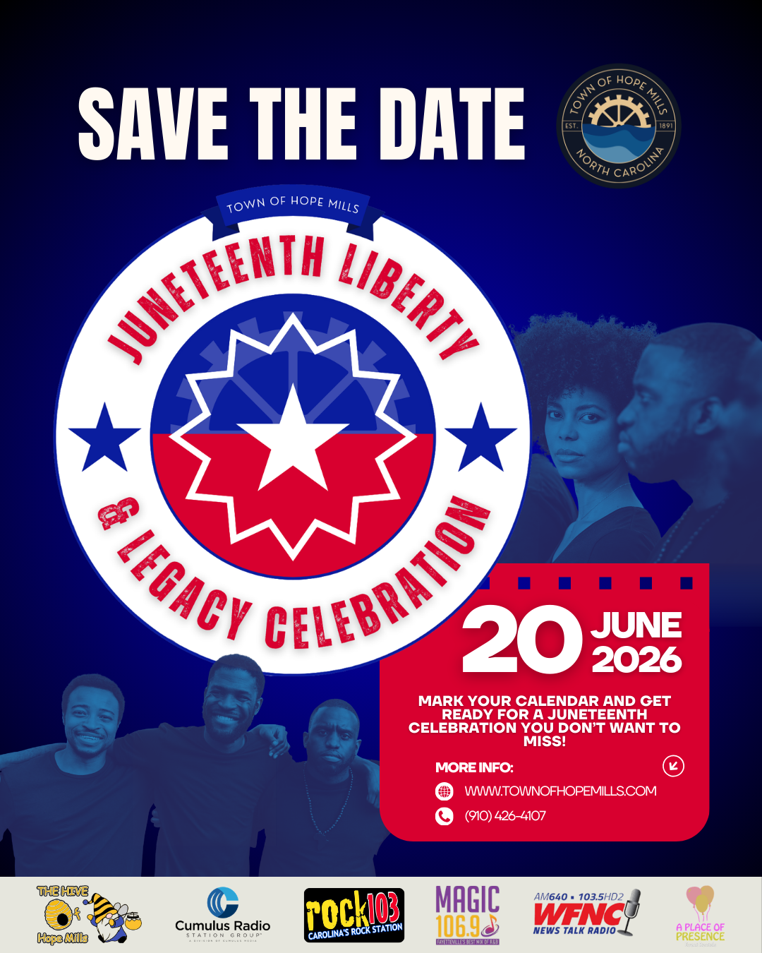 Juneteenth Save the Date 2026